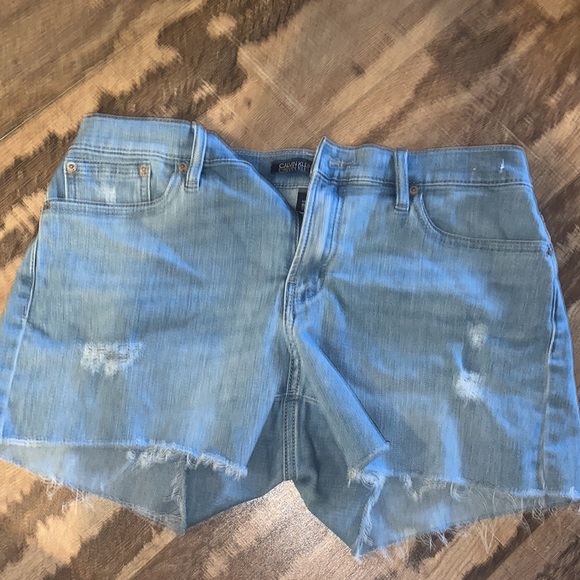 calvin klein mid rise jean shorts - Picture 2 of 6